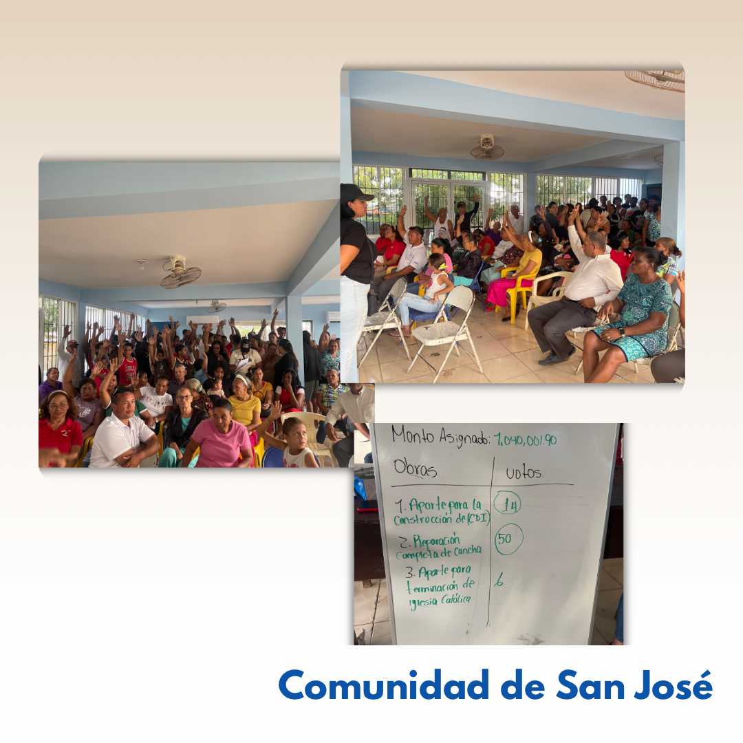 ASAMBLEAS COMUNITARIAS EN ARROYO HONDO Y SAN JOSE CELEBRADAS CON ÉXITO