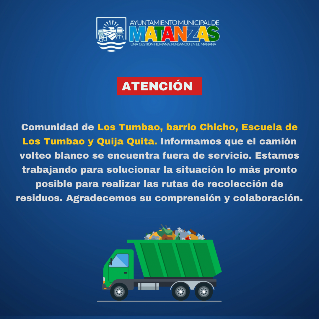 Aviso importante