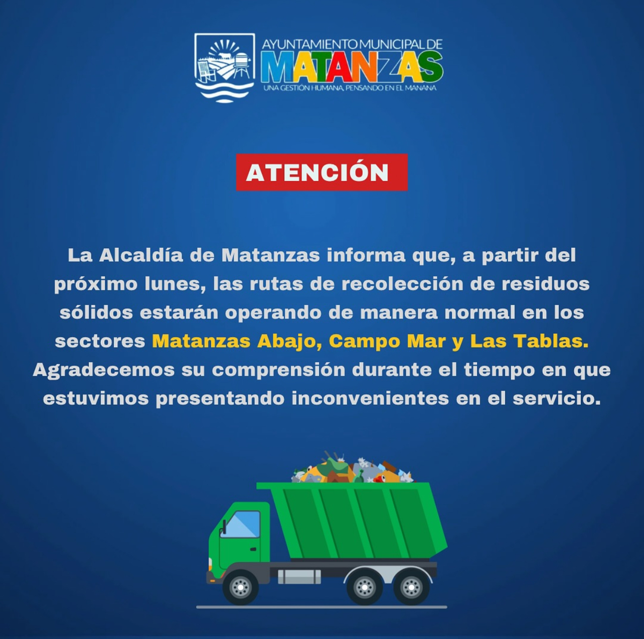 Aviso importante