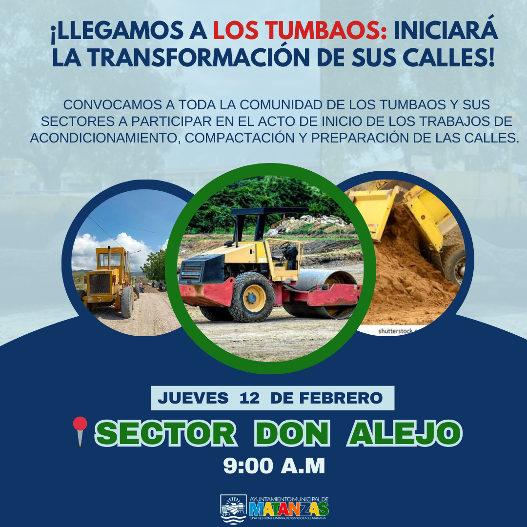 ¡Buenas noticias para la comunidad de Los Tumbaos y sus sectores!