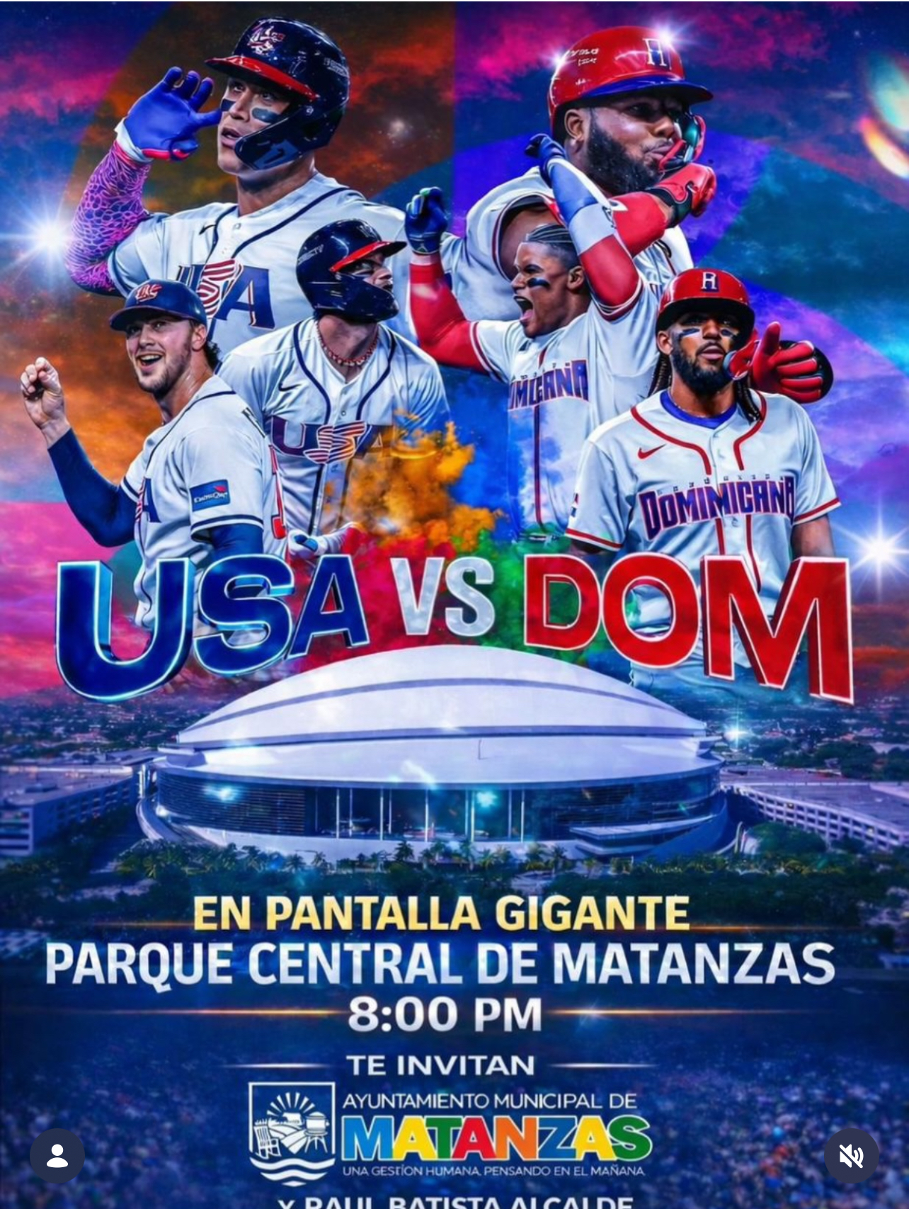 ¡Ven y apoya tu país!