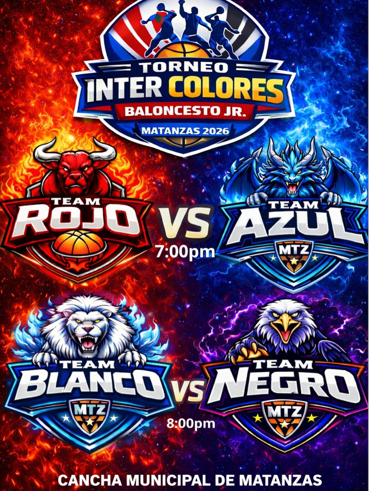 Torneo Inter-Colores de Baloncesto Jr. – Matanzas 2026